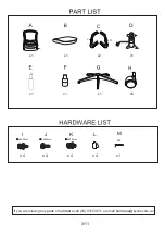 Preview for 3 page of J.Burrows BRIGHTON MB JBBRIMSHBK Assembly Instructions Manual