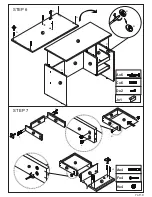 Preview for 7 page of J.Burrows Coventry Desk Assembly Instruction Manual