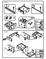 Preview for 8 page of J.Burrows Coventry Desk Assembly Instruction Manual