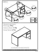 Preview for 10 page of J.Burrows Coventry Desk Assembly Instruction Manual