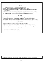 Preview for 3 page of J.Burrows DONCASTER JBDONHBMBK Service Manual