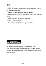 Preview for 6 page of J.Burrows Elite DC200 Instruction Manual