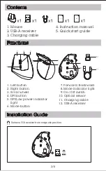 Preview for 2 page of J.Burrows Elite MS400 Instruction Manual