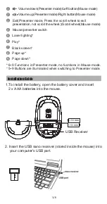 Preview for 3 page of J.Burrows ELITE MS500 Instruction Manual