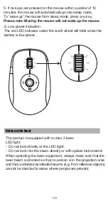 Preview for 5 page of J.Burrows ELITE MS500 Instruction Manual