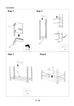 Preview for 5 page of J.Burrows JB5TMTLSWE Assembly Instructions Manual