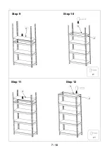 Preview for 7 page of J.Burrows JB5TMTLSWE Assembly Instructions Manual