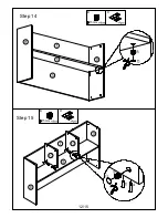 Предварительный просмотр 12 страницы J.Burrows JBBOSTON 3CTN Assembly Instructions Manual