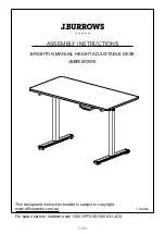 Предварительный просмотр 1 страницы J.Burrows JBBRIM12WE Assembly Instructions Manual