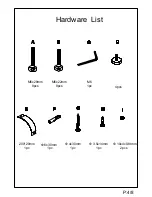 Preview for 4 page of J.Burrows JBCONTBKSH Assembly Instructions Manual