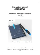 J.Burrows JBGL410 Instruction Manual preview