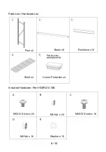 Preview for 4 page of J.Burrows JBIR41810B Assembly Instructions Manual