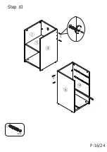 Preview for 16 page of J.Burrows JBMERGECWS Assembly Instruction Manual