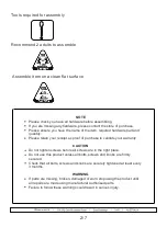 Preview for 2 page of J.Burrows JBMGLD15BW Assembly Instructions Manual