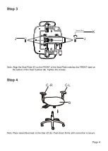 Preview for 4 page of J.Burrows JBPROFMBBK Assembly Instructions Manual