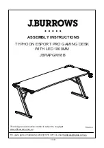 J.Burrows JBRAPGM18B Assembly Instructions Manual preview