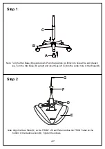 Preview for 4 page of J.Burrows JBSADLSSBK Assembly Instructions Manual