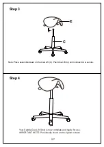 Preview for 5 page of J.Burrows JBSADLSSBK Assembly Instructions Manual