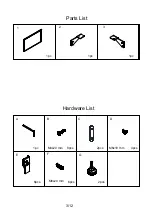 Предварительный просмотр 3 страницы J.Burrows JBSC124BBE Assembly Instructions Manual