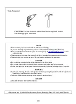 Preview for 3 page of J.Burrows JBSOHO4DBK Assembly Instructions Manual