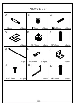 Preview for 4 page of J.Burrows JBSRECPT2M Assembly Instructions Manual