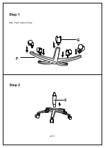 Preview for 4 page of J.Burrows JBSTIRFGY Assembly Instructions Manual