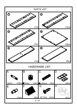 Preview for 4 page of J.Burrows JBTO18GYC2 Assembly Instructions Manual