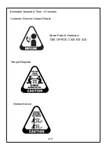 Preview for 2 page of J.Burrows JBTOHU12GY Assembly Instructions Manual