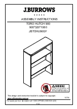 Preview for 1 page of J.Burrows JBTOHU90GY Assembly Instructions Manual