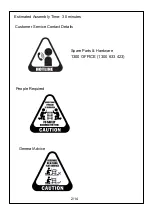 Preview for 2 page of J.Burrows JBTOHU90GY Assembly Instructions Manual