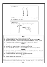 Preview for 3 page of J.Burrows JBTOHU90GY Assembly Instructions Manual