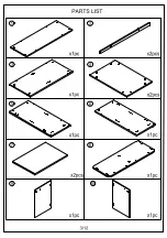 Preview for 3 page of J.Burrows JBTORO12CR Assembly Instructions Manual