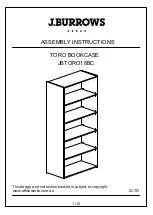 Preview for 1 page of J.Burrows JBTORO18BC Assembly Instructions Manual