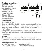 Preview for 3 page of J.Burrows JBUSBHD013 Instruction Manual