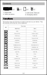 Preview for 2 page of J.Burrows KB110 Instruction Manual