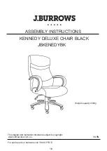 J.Burrows KENNEDY JBKENEDYBK Assembly Instructions Manual preview