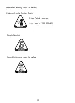 Preview for 2 page of J.Burrows OTVEN3DWE Assembly Instruction Manual