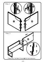 Preview for 8 page of J.Burrows Stilford JBSC121WBK Assembly Instructions Manual