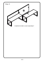 Preview for 9 page of J.Burrows Stilford JBSC121WBK Assembly Instructions Manual