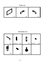 Preview for 3 page of J.Burrows Stilford JBSC151BBE Assembly Instructions Manual