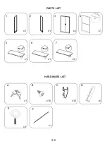 Preview for 3 page of J.Burrows STILFORD METAL STATIONERY CABINET JBSTMETCAB Assembly Instructions Manual