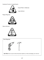 Предварительный просмотр 2 страницы J.Burrows STMA2DFCWE Assembly Instructions Manual