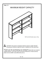 Предварительный просмотр 14 страницы J.Burrows TORO HUTCH 1800 Assembly Instructions Manual