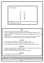 Preview for 3 page of J.Burrows TORO JBTORO3PED Assembly Instructions Manual