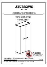 J.Burrows TORO TOR18LCBKT Assembly Instructions Manual preview