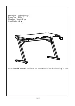 Preview for 10 page of J.Burrows TYPHOON ESPORT JBRAPGM12B Assembly Instructions Manual