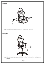 Preview for 8 page of J.Burrows TYPHOON JBSTEALBK Assembly Instructions Manual