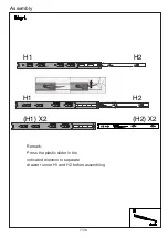 Предварительный просмотр 7 страницы J.Burrows WASHINGTON  JBWASHWSBK Assembly Instructions Manual