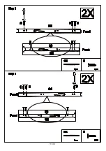 Предварительный просмотр 11 страницы J.Burrows WASHINGTON  JBWASHWSBK Assembly Instructions Manual