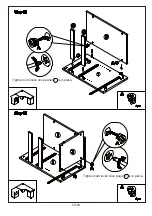 Предварительный просмотр 23 страницы J.Burrows WASHINGTON  JBWASHWSBK Assembly Instructions Manual